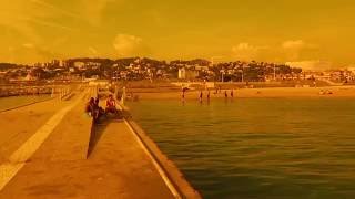 Panorama de la Plage du Prado, Marseille, dans les années 1970