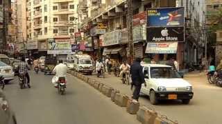 Hyderabad Sindh Pakistan drivethrough (20 mins) SAM 1184