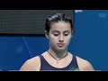 rebecca ciancaglini ita 3m springboard women s diving world junior diving championships