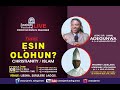 DEBATE BETWEEN USTAZJAMIU ADEGUNWA AND PROPHET ADELANA SOLOMON ON ESIN OLOHUN? CHRISTIANITY/ISLAM