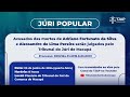 Júri Popular- processo nº 0002124-31.2019.8.03.0001 (dia 05 de junho).