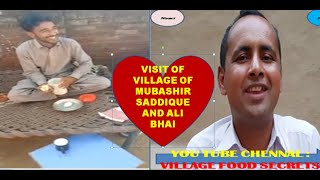 Mubashir Sadiq and Ali Bhai Official ke Village ka visit || Village Food Secrets & Ali bhai Official