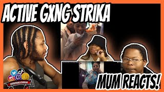 MUM REACTS TO CRAZY PRISON FREESTYLE - Active Gxng Strika - Freestyle (IG LIVE)