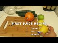 two juicing recipes using the oster jussimple easy juicer 900 watts