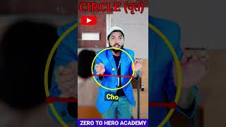 Class 10 Maths Circle | Secant/Chord/Tangent/Radius/वृत / #shorts #short #viral #maths