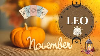 Leo ♌️ November Tarot reading🍁Turning imagination into manifestation 💫