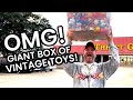 A Giant Box of Vintage Toys for $60!! What’s Figures Are Inside? #vintagetoys