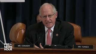 WATCH: Rep. Mike Conaway’s full questioning of Cooper and Hale | Trump's first impeachment hearings