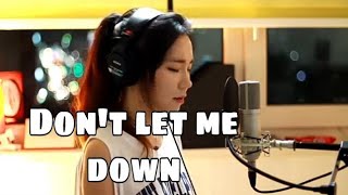 The Chainsmokers - Don't Let Me Down(Cover by J.Fla )LYRICS