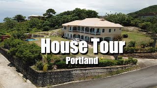 Portland House Tour | 4 Bedroom, 5 Bath| Boston Jerk Center | Jamaica 2020 | Vlogust