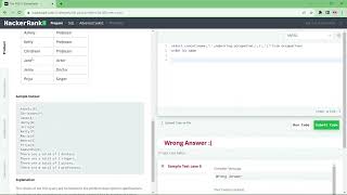 Hackerrank SQL Solutions - The PADS - Level Medium