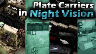 Plate Carriers under Night Vision - Why color patterns don't matter