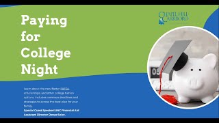 CHCCS Presentation: Paying for College