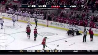 Hockeyfighters.cz  Georges Laraque vs John Erskine .wmv