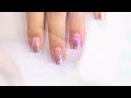 글리터 그라데이션 젤네일 gold glitter gradation gel nail tutorial