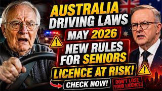 🚨 May 2026 Shock New Australian Driving Laws — Senior Drivers at Risk of Losing Licences!