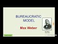 ugc net public administration bureaucratic theory max weber part 1