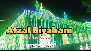 Kazipet dargah Hazrat Syed Shah Afzal Biyabani Ra 11/9/23 videos #youtube #youtubeshorts @SADHIK786