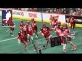 Curtis Dickson ties the game at 10-10 for the Roughnecks!