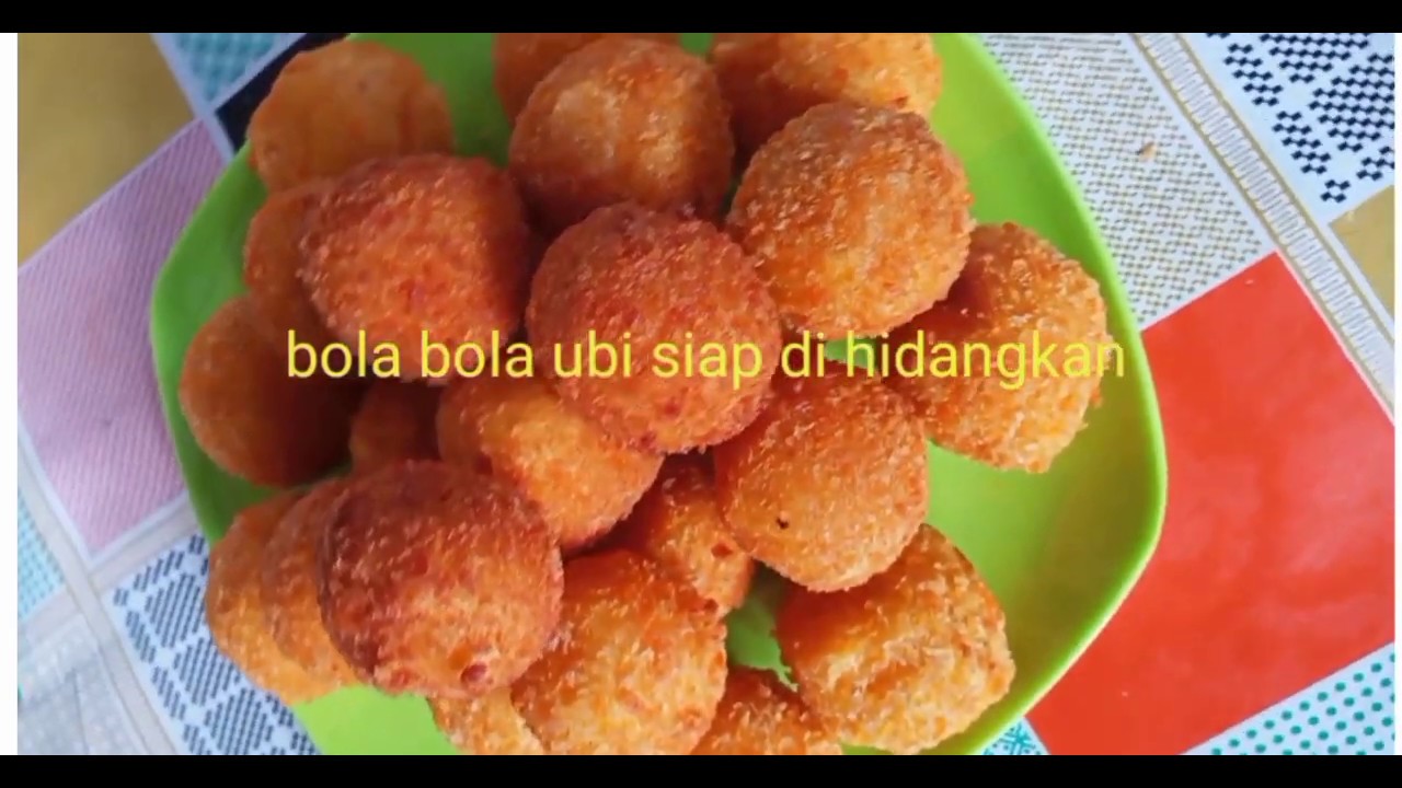 Resep Mudah Dan Simpel Bola-Bola Ubi Yang Enak - YouTube