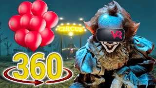 Scary Clown 360 Chase  Horror - Pennywise Horror  - IT VR