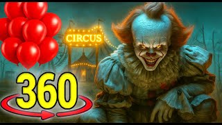 Pennywise Horror 360 Video - Scary Clown Chase - IT VR video