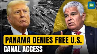 U.S. State Dept Claims Free Panama Canal Access, Authorities Deny Any Such Deal | N18G