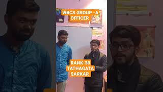 WBCS GROUP -A OFFICER I DEDICATED ONE SAYARI FOR HIM I 🔥MUST WATCH I #youtubeshorts #wbcsexams #wbcs