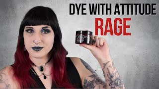 Dye with Attitude Rage red hair dye review