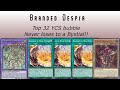 Branded Despia YCS Top 32 bubble (40th place) deck profile December 2022