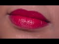 #6 glossy Red lip tutorial 👄
