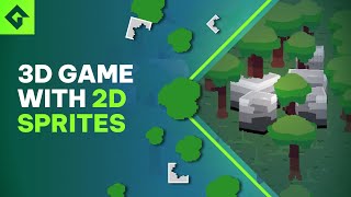 Make Games 3D in GameMaker with 2D Sprite Stacking!