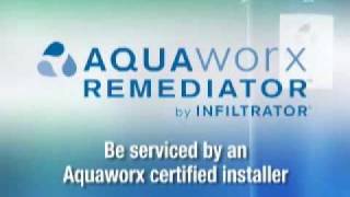 Septic Tank Aquaworx Remediator by Infiltrator Installation