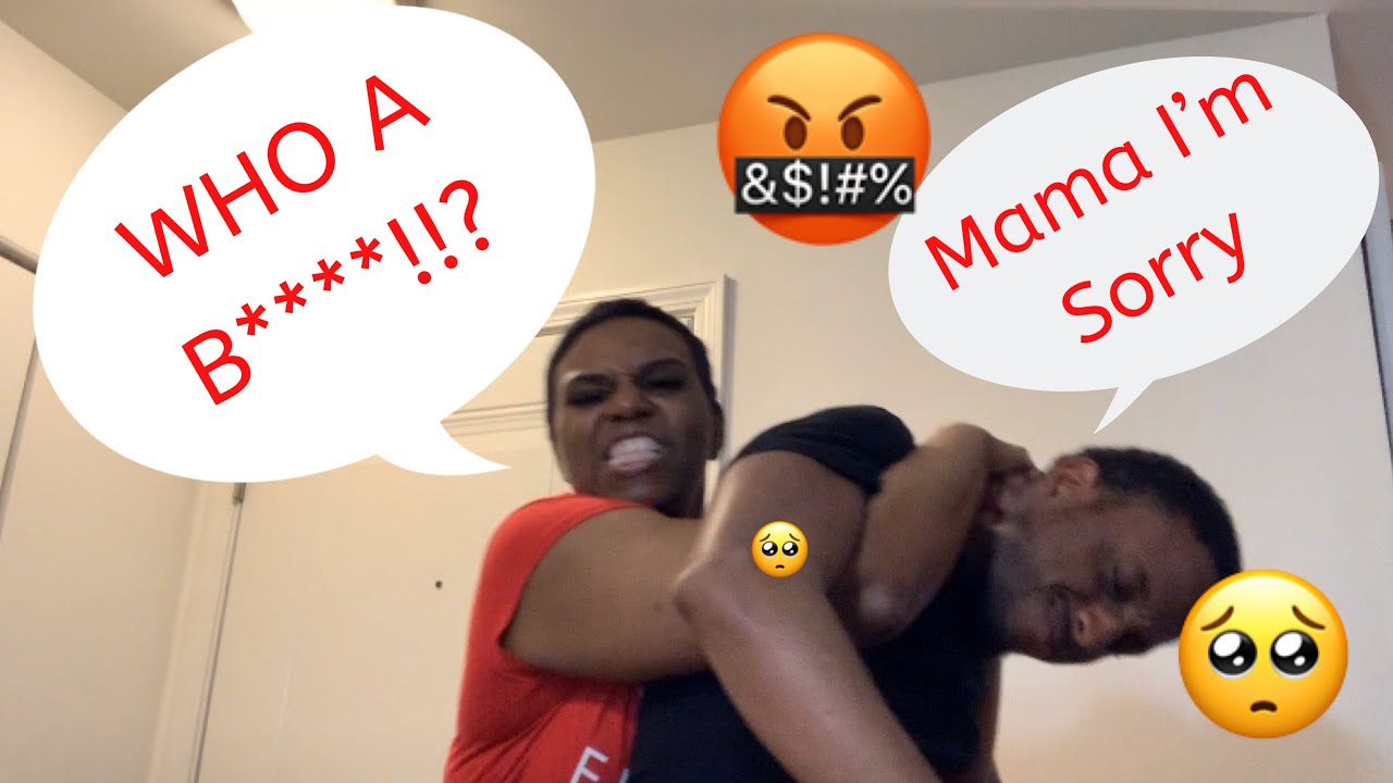 CALLING MY MAMA THE “B” WORD PRANK TO SEE HER REACTION *NEVER AGAIN🥺 ...