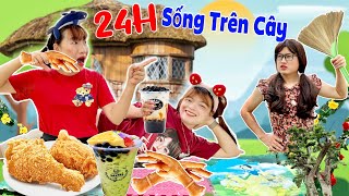 Hằng Nheo | Thử Thách 24H Sống Trong Nhà Trên Cây - Cây Bút Thần Kỳ Vẽ Gì Được Đấy