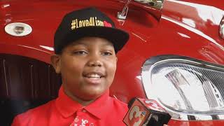 9-year-old boy thanks CFD firefighters personally for saving his life