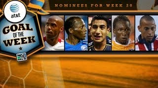 AT&T Goal of the Week Nominees: Week 20