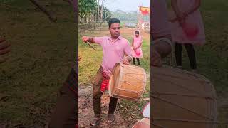 খোলা মাঠে ভাইয়ের ডাংক্কা বাজনা #dance #matua #shorts