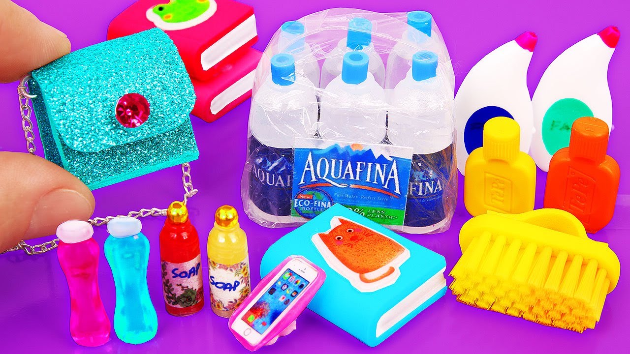 14 Diy Miniature Hacks And Crafts Youtube