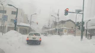 2022年1月12日　岩見沢市　13日　岩見沢市　三笠市　14日　岩見沢市　車窓からの風景です・・・　雪ですわ・・・