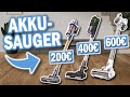 Diese AKKU STAUBSAUGER sind die besten für 200€, 400€, 600€ !