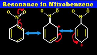 Resonance structures of Nitrobenzene || reonance in nitobenzene
