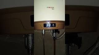 Havells Monza digi geyser temperature setting