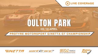 2023 Protyre Motorsport Ginetta GT Championship – Round 3 – Live from Oulton Park