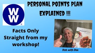 Weight Watchers New Plan Explained | Personal Points Explained | #weightwatchers#personalpoints