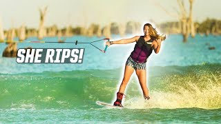A DAY WAKEBOARDING WITH TAYLOR MCCULOUGH! - WAKEBOARD - BOAT