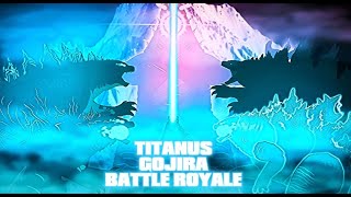 Titanus Gojira Battle Royale | Christmas special | Monster-verse Animation