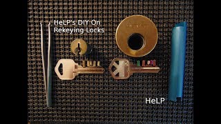 [41] HeLP's DIY How to Rekey a House Lock