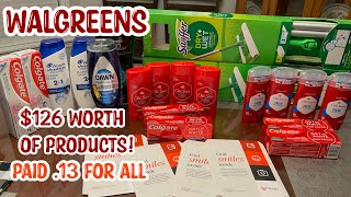 Final Cost .13 for $126 Worth of Products || Walgreens