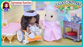 Country Nurse Sylvanian Families Calico Critters Set Unboxing Review Play - Kids Toys